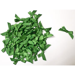 Stenco Emerald Green Satin Bow Sold in Bags of 50's - PI086-06-580 - Lilly Grace Crafts