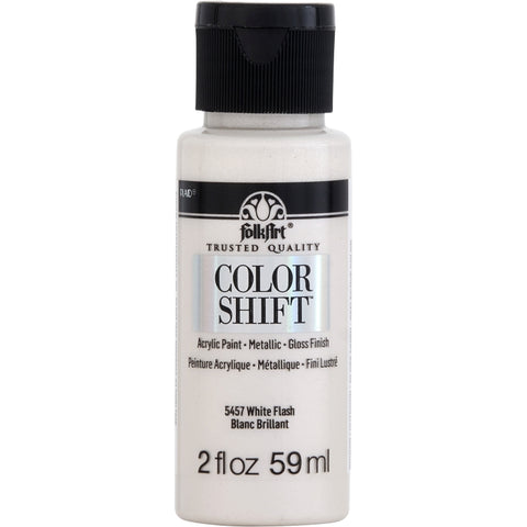 PLAID White Flash FolkArt Colour Shift 2oz - PE5457 - Lilly Grace Crafts