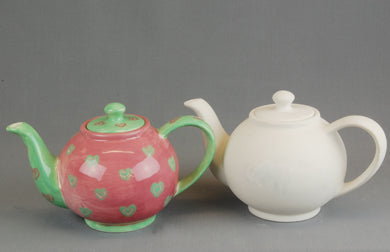 Country Love Crafts Teapot Traditional for Two Box Quantity 6 - CLM177 - Lilly Grace Crafts