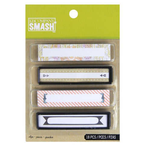 Smash Binder Clips - 30-659292 - Lilly Grace Crafts