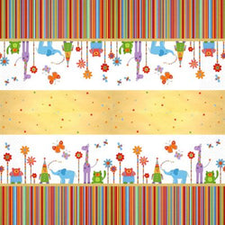 Unbranded Circus Napkins pack 2033x33cm - CLCD211026 - Lilly Grace Crafts