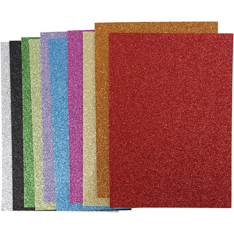 Creativ EVA Foam Sheets, A4 2mm x 10 assorted - CLCV79029 - Lilly Grace Crafts