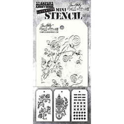 Stampers Anonymous Mini Layering Stencil Set 53 - AGMST053 - Lilly Grace Crafts