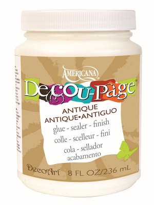 DecoArt Decou-Page Antique - Wide Pot - CLDADS121-8OZ - Lilly Grace Crafts