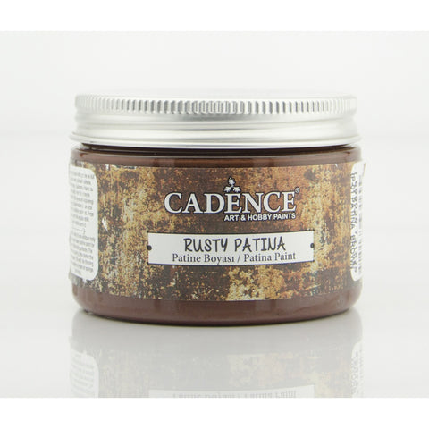 Cadence Patina Brown 150 ml Rusty Patina  Paint  - CA731525 - Lilly Grace Crafts