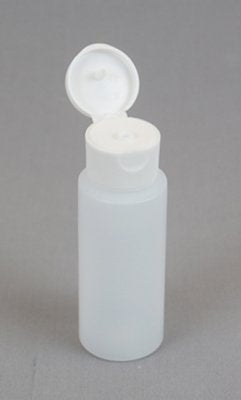 DecoArt Empty Fillable Plastic Bottle with Flip top Lid 2oz - CLPLASTIC-BOTLES - Lilly Grace Crafts