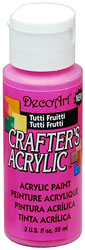 DecoArt Tutti Fruitti Crafters Acrylic 2oz - CLDCA120-2OZ - Lilly Grace Crafts