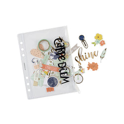 Pukka Pads Plastic Storage Pouch Sold in singles - PP4950 - Lilly Grace Crafts