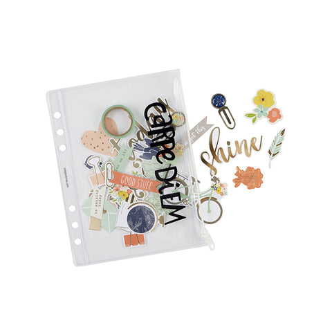 Pukka Pads Plastic Storage Pouch Sold in singles - PP4950 - Lilly Grace Crafts