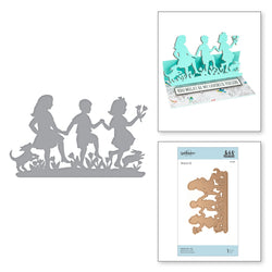 Spellbinders Shapeabilities Dance for Joy - SBS4-966 - Lilly Grace Crafts