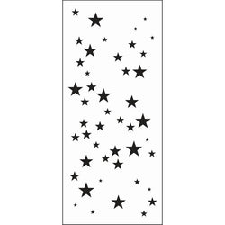 The Crafters Workshop Slimline Stencil Star Sparkle - TCW2302 - Lilly Grace Crafts