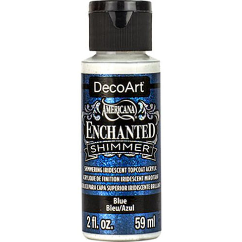 DecoArt Blue Enchanted Shimmer - 2Oz. - CLDADES04-2OZ - Lilly Grace Crafts