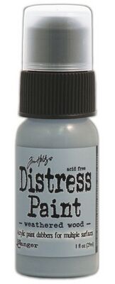 Ranger Distress Paint Weathered Wood  - TDD36524 - Lilly Grace Crafts