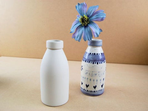 Country Love Crafts Milk Bottle Vase or Jar Small Box Quantity 12 - CLMC390 - Lilly Grace Crafts