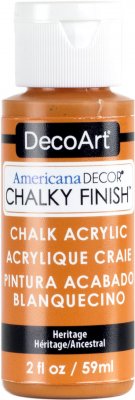 DecoArt Heritage Chalky Finish Paint - CLDAADC09-2OZ - Lilly Grace Crafts