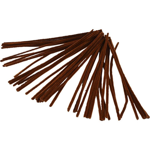 Creativ Pipe Cleaners 30x0.6cm 50pcs brown - CLCV51614 - Lilly Grace Crafts