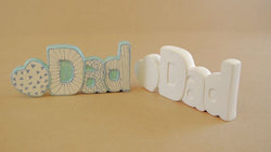 Country Love Crafts Dad - word Box Quantity 12 - CLMC409 - Lilly Grace Crafts