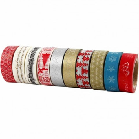 Creativ Washi Tape - Xmas Assortment - CLCV25194 - Lilly Grace Crafts