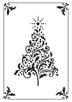 Kaiser Craft Embossing Folder Framed Christmas Tree - KAEF226 - Lilly Grace Crafts