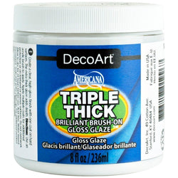 Decoart Triple Thick Brush Gloss Varnish WIDE MOUTH - CLDA-TG01-8OZ-WM - Lilly Grace Crafts