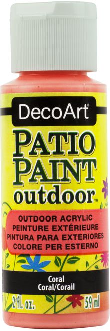 DecoArt Coral Patio Paint - CLDCP92-2OZ - Lilly Grace Crafts