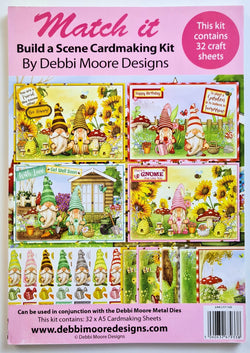 Debbi Moore Designs Gardening Gnomes Match It Cardmaking Kit with Forever Code - DMMIPP160 - Lilly Grace Crafts