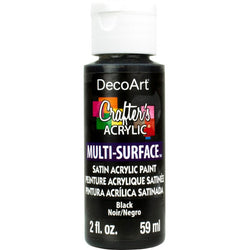 DecoArt Black Crafters Multi-Surface 2-Oz. - CLDADCAM24-2OZ - Lilly Grace Crafts