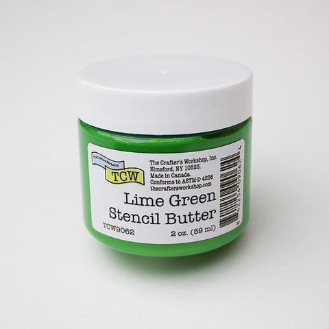 The Crafters Workshop Lime Green Stencil Butter 2oz - TCW9062 - Lilly Grace Crafts