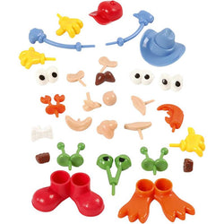 Creativ Body Parts 0.8-6.8cm 26pcs assorted - CLCV78267 - Lilly Grace Crafts