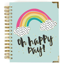 Simple Stories 2019-2020 Oh Happy Day17 Month Weekly Spiral Planner - PP10758 - Lilly Grace Crafts