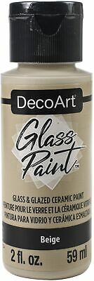 DecoArt Beige Glass Paint - 2Oz. - CLDADGP15-2OZ - Lilly Grace Crafts