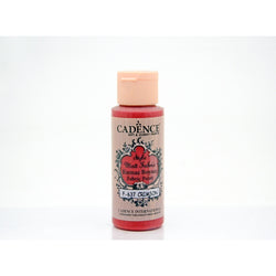 Cadence Crimson Red  59 ml  Style Matt Fabric Paint  - CA754944 - Lilly Grace Crafts