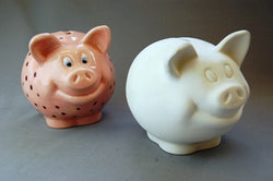 Country Love Crafts Cute Piggy Bank Money Box Box Quantity 6 - CLMC083 - Lilly Grace Crafts