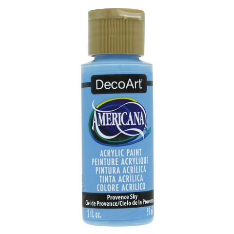 DecoArt Provence Sky 2oz Americana Acrylic - CLDA401-2OZ - Lilly Grace Crafts