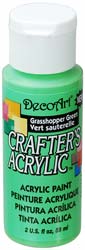 DecoArt Grasshopper Green Crafters Acrylic 2oz - CLDCA125-2OZ - Lilly Grace Crafts
