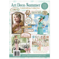 Debbi Moore Designs Cardmaking Kit - Art Deco Summer - DMIWCK071 - Lilly Grace Crafts