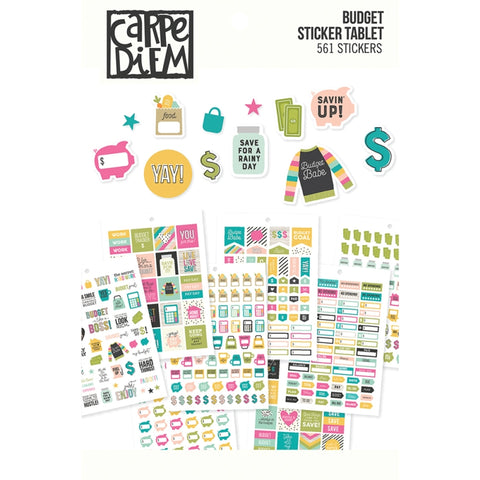 Simple Stories Budget Sticker Tablet - PP10769 - Lilly Grace Crafts