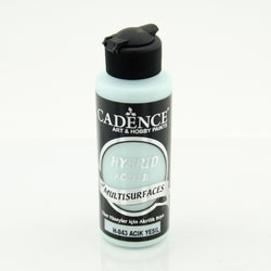 Cadence Light Green 120 ml Hybrid Acrylic Paint For Multisurfaces - CA741722 - Lilly Grace Crafts