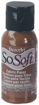 DecoArt Dark Choc SoSoft 1Oz. - CLDA-DSS23-1OZ - Lilly Grace Crafts