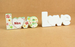 Country Love Crafts LOVE - word Box Quantity 12 - CLMC382 - Lilly Grace Crafts