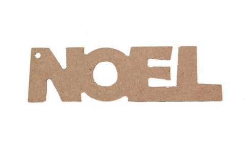 Pronty MDF 3 mm Noel 135x40 mm - CLW0129 - Lilly Grace Crafts