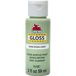 PLAID Spring Green Apple Barrel Gloss - 2oz - PE20652E - Lilly Grace Crafts