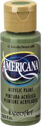 DecoArt Light Avocado Americana Acrylic 2Oz. - CLDA106-2OZ - Lilly Grace Crafts