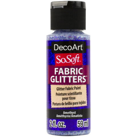 DecoArt Amethyst Fabric Paint - CLDADSSFG15-2OZ - Lilly Grace Crafts