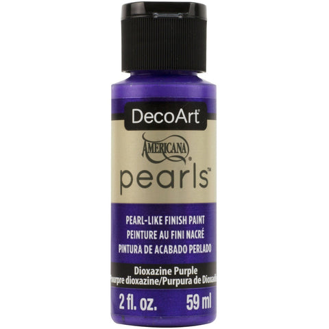 DecoArt Dioxazine Purple Americana Pearls - - CLDAP101-2OZ - Lilly Grace Crafts