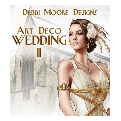 Debbi Moore Designs Art Deco Wedding Volume 2 Collection USB Key - DMUSB348 - Lilly Grace Crafts