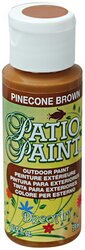 DecoArt Pinecone Brown Patio Paint - CLDCP01-2OZ - Lilly Grace Crafts
