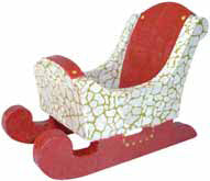 DecoPatch SLEIGH FOR SA REINDEER - CLDPN0001 - Lilly Grace Crafts