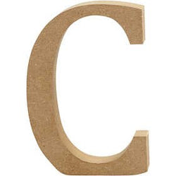 Creativ Letter C - 13cm - CLCV56312 - Lilly Grace Crafts