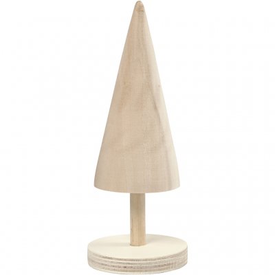 Creativ Christmas tree poplar wood 1pc - CLCV58053 - Lilly Grace Crafts